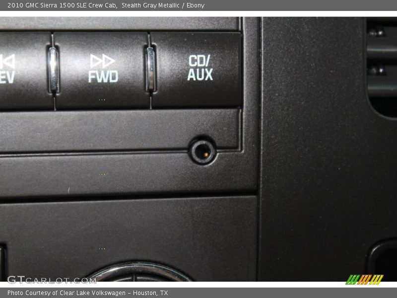 Stealth Gray Metallic / Ebony 2010 GMC Sierra 1500 SLE Crew Cab