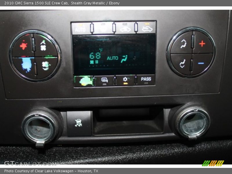 Stealth Gray Metallic / Ebony 2010 GMC Sierra 1500 SLE Crew Cab