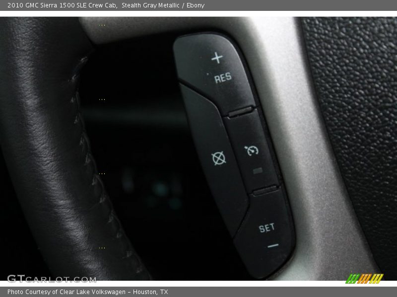 Stealth Gray Metallic / Ebony 2010 GMC Sierra 1500 SLE Crew Cab