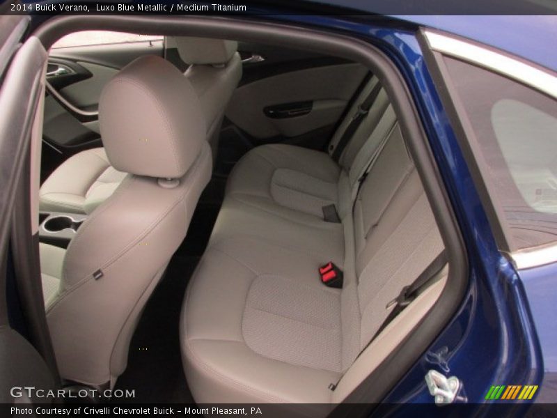 Luxo Blue Metallic / Medium Titanium 2014 Buick Verano