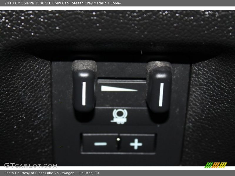 Stealth Gray Metallic / Ebony 2010 GMC Sierra 1500 SLE Crew Cab