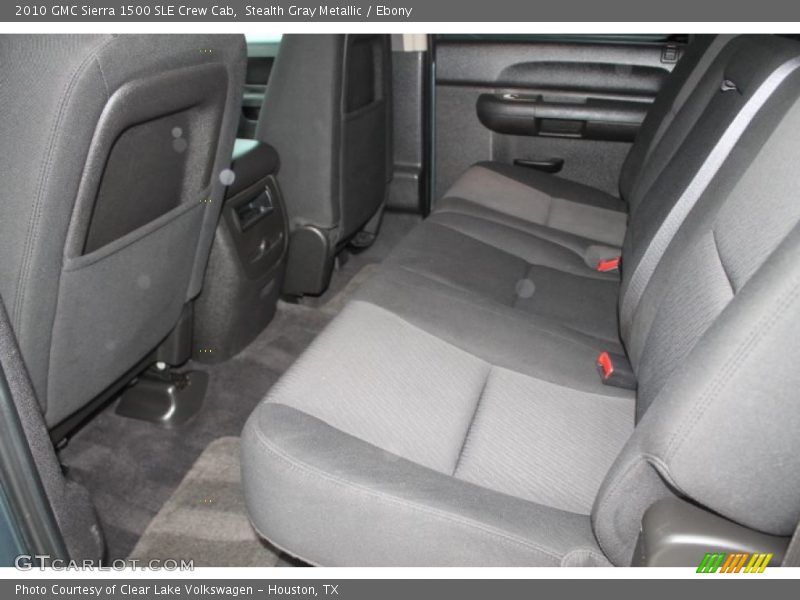 Stealth Gray Metallic / Ebony 2010 GMC Sierra 1500 SLE Crew Cab