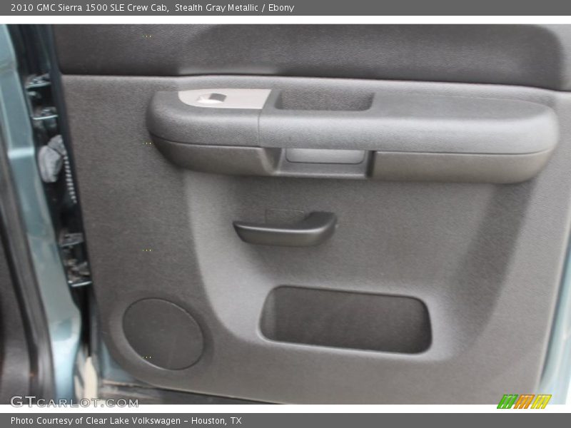 Stealth Gray Metallic / Ebony 2010 GMC Sierra 1500 SLE Crew Cab