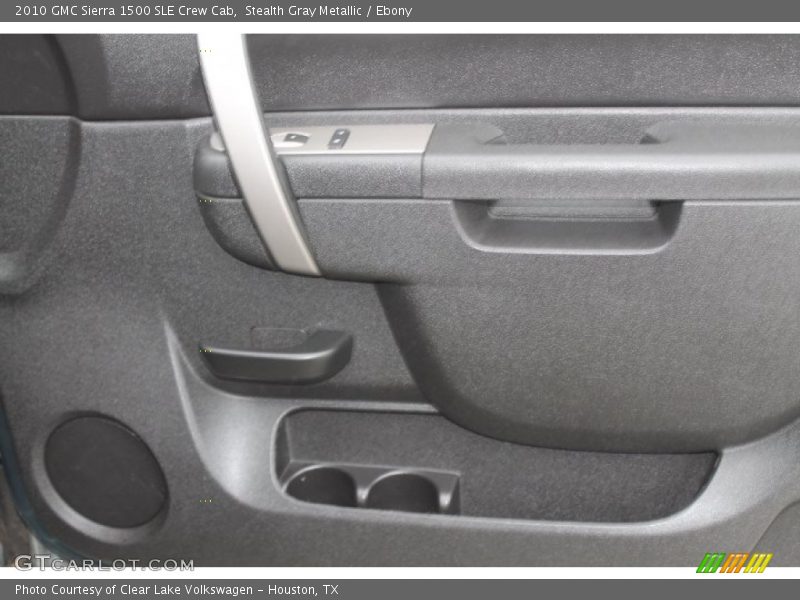 Stealth Gray Metallic / Ebony 2010 GMC Sierra 1500 SLE Crew Cab