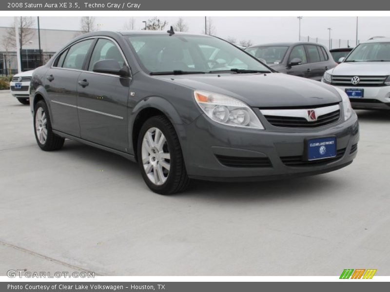 Techno Gray / Gray 2008 Saturn Aura XE 3.5
