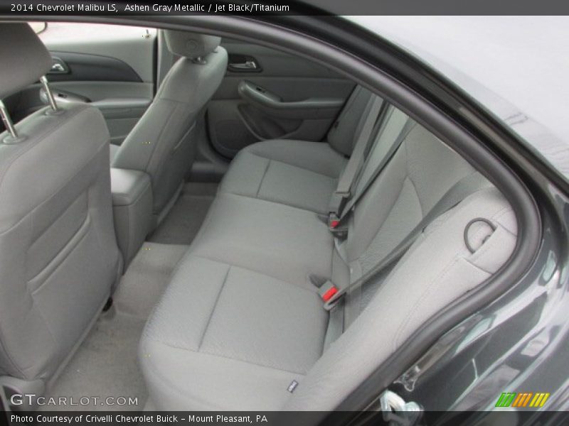 Ashen Gray Metallic / Jet Black/Titanium 2014 Chevrolet Malibu LS