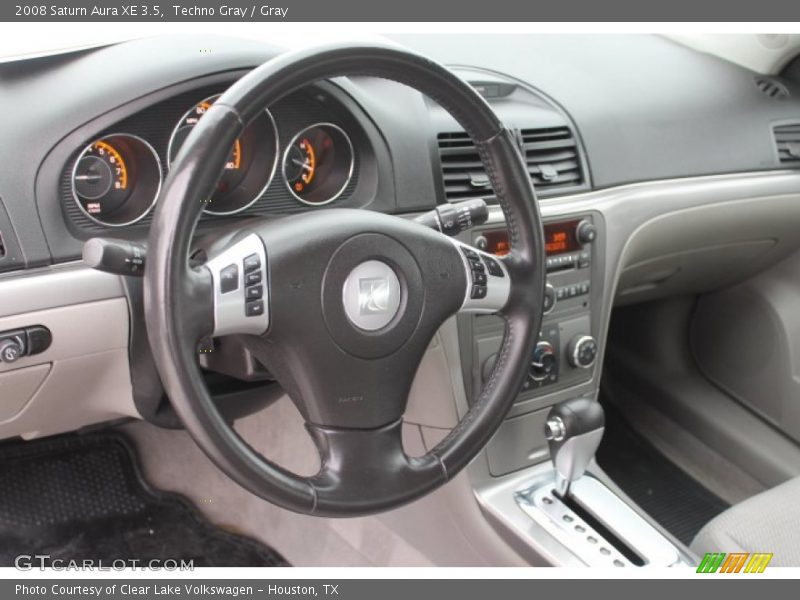 Techno Gray / Gray 2008 Saturn Aura XE 3.5