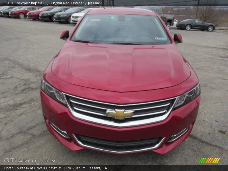 Crystal Red Tintcoat / Jet Black 2014 Chevrolet Impala LT