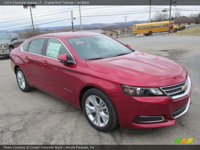 Crystal Red Tintcoat / Jet Black 2014 Chevrolet Impala LT