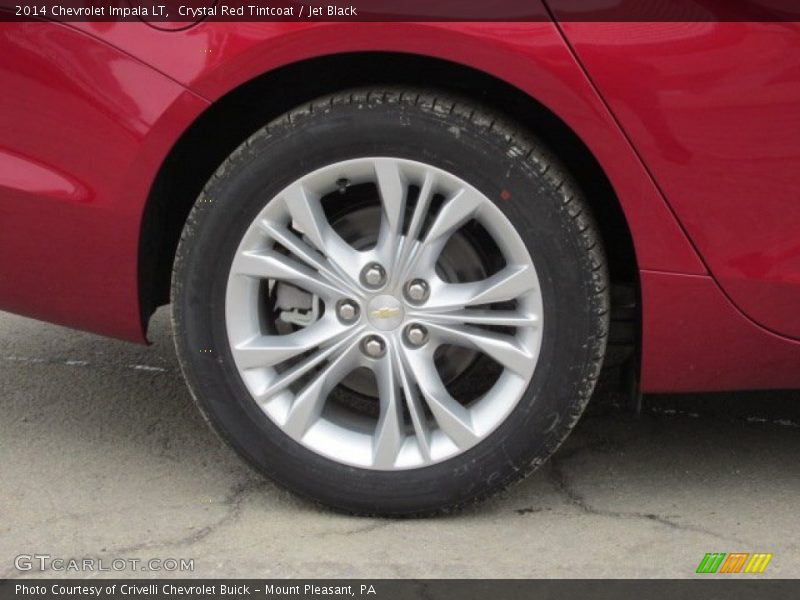 Crystal Red Tintcoat / Jet Black 2014 Chevrolet Impala LT