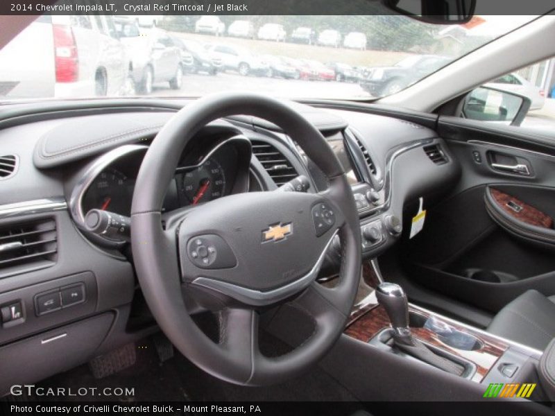 Crystal Red Tintcoat / Jet Black 2014 Chevrolet Impala LT