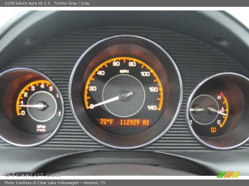 Techno Gray / Gray 2008 Saturn Aura XE 3.5
