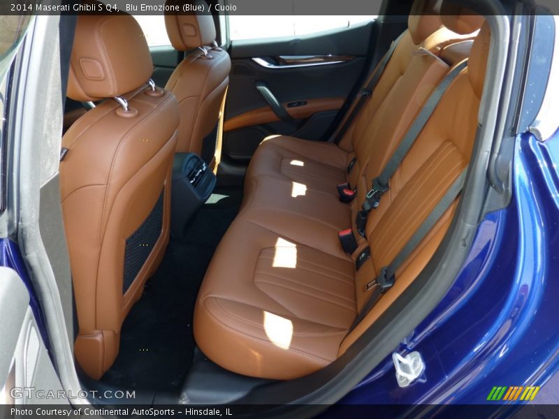 Rear Seat of 2014 Ghibli S Q4