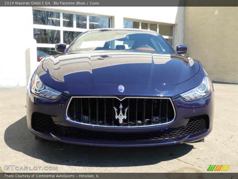 Blu Passione (Blue) / Cuoio 2014 Maserati Ghibli S Q4