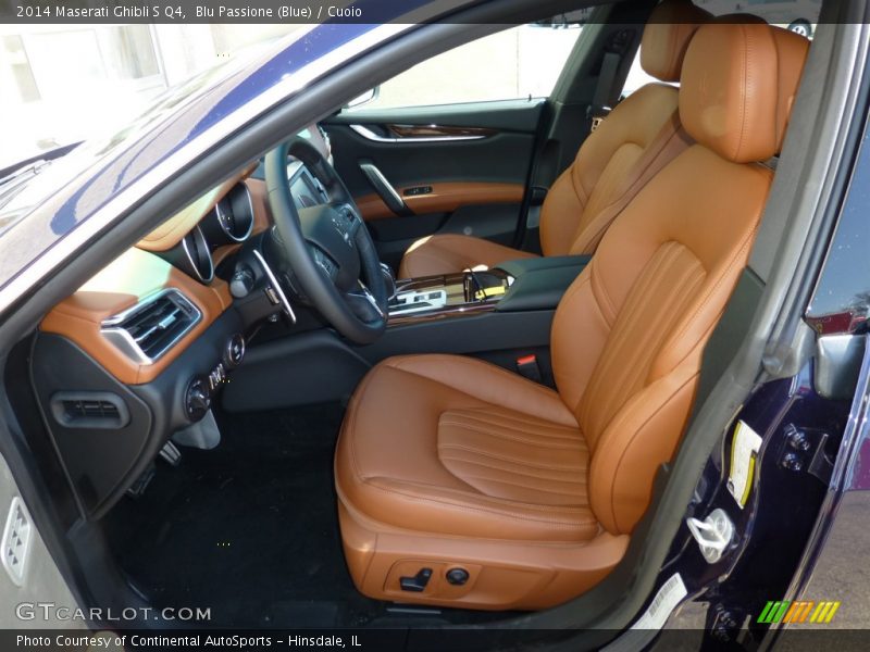 Blu Passione (Blue) / Cuoio 2014 Maserati Ghibli S Q4