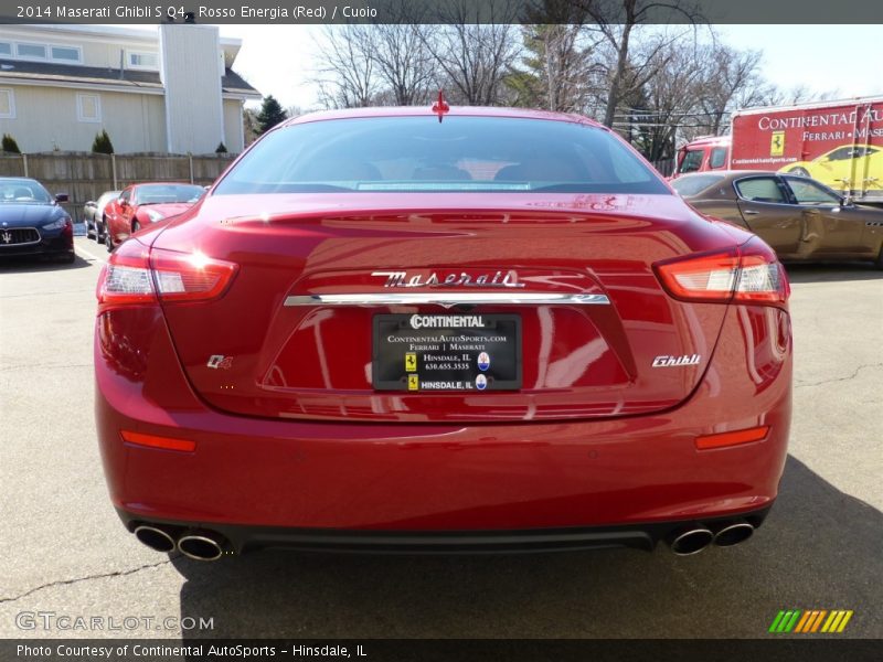 Rosso Energia (Red) / Cuoio 2014 Maserati Ghibli S Q4