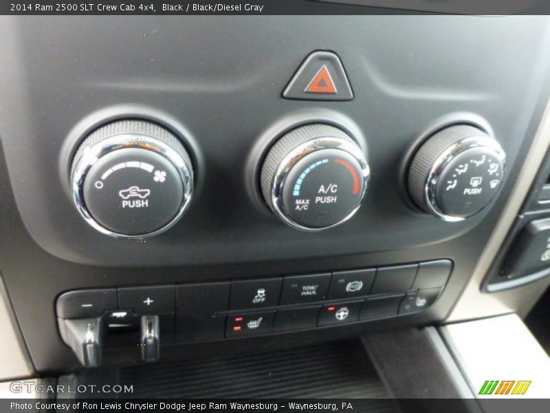 Black / Black/Diesel Gray 2014 Ram 2500 SLT Crew Cab 4x4