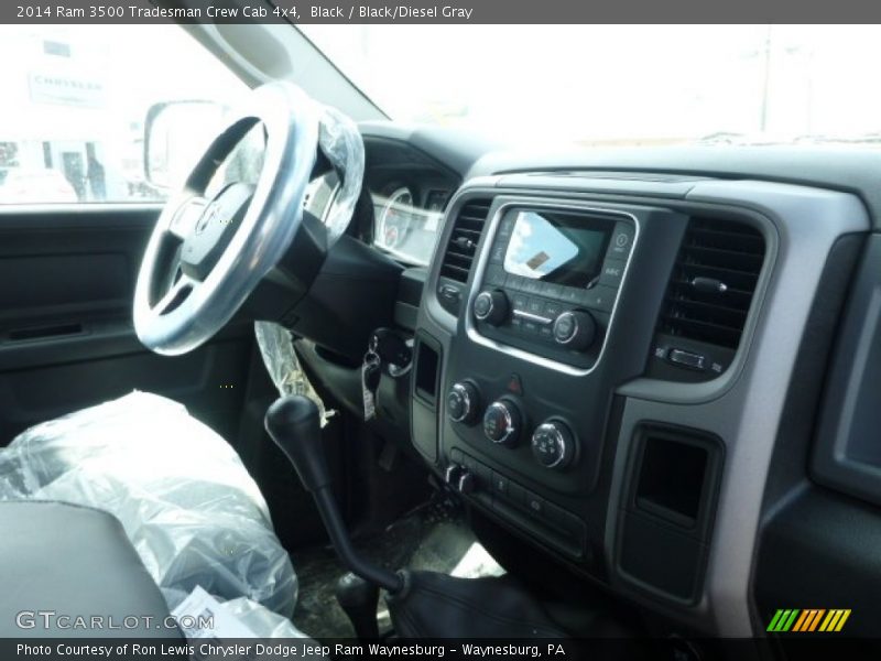Black / Black/Diesel Gray 2014 Ram 3500 Tradesman Crew Cab 4x4