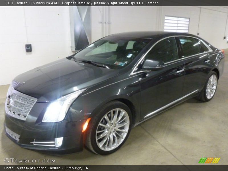 Graphite Metallic / Jet Black/Light Wheat Opus Full Leather 2013 Cadillac XTS Platinum AWD