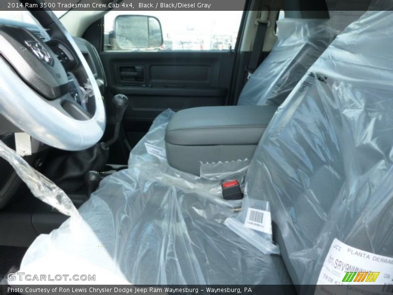 Black / Black/Diesel Gray 2014 Ram 3500 Tradesman Crew Cab 4x4