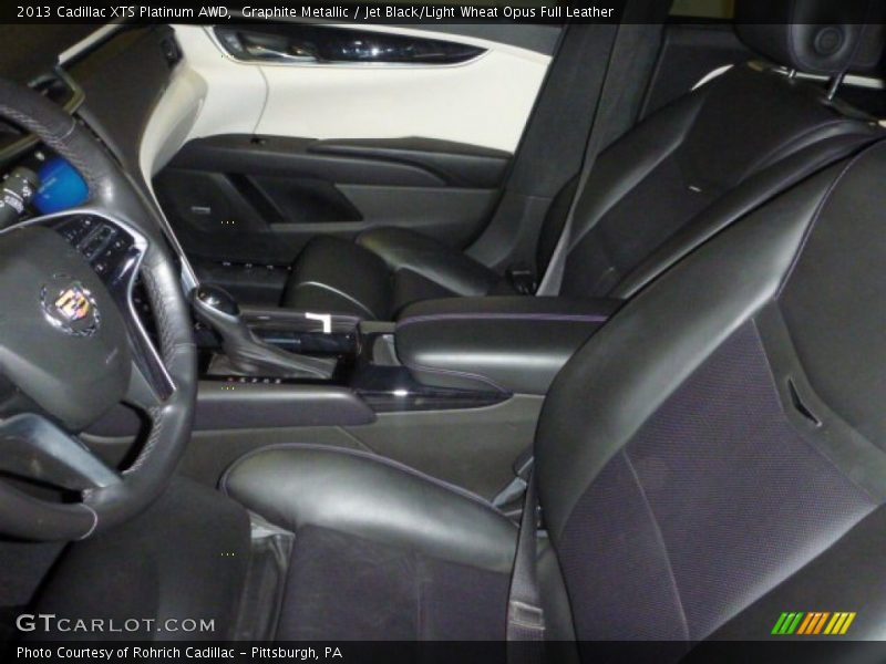 Graphite Metallic / Jet Black/Light Wheat Opus Full Leather 2013 Cadillac XTS Platinum AWD