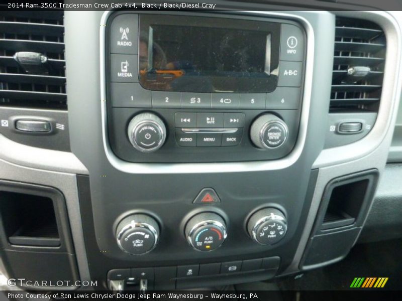 Black / Black/Diesel Gray 2014 Ram 3500 Tradesman Crew Cab 4x4