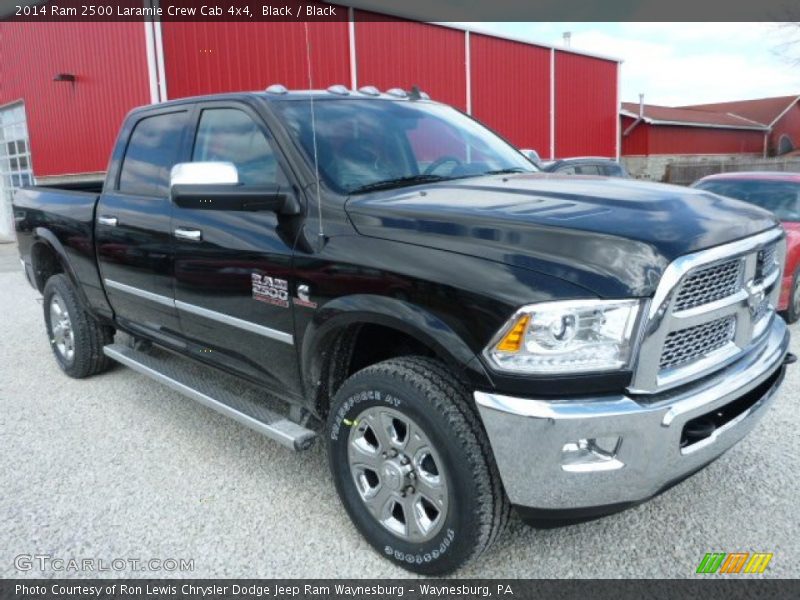 Black / Black 2014 Ram 2500 Laramie Crew Cab 4x4