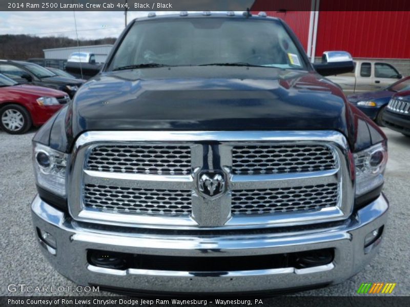 Black / Black 2014 Ram 2500 Laramie Crew Cab 4x4