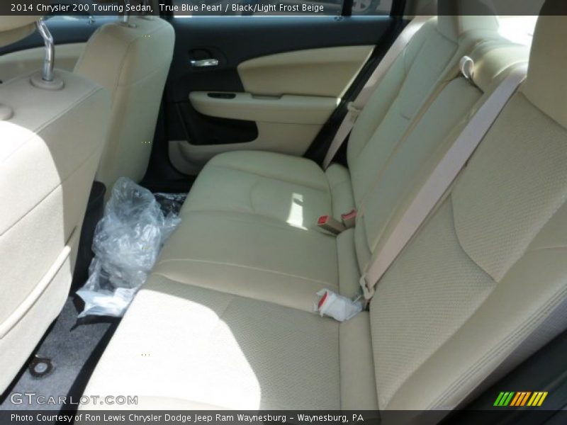 True Blue Pearl / Black/Light Frost Beige 2014 Chrysler 200 Touring Sedan