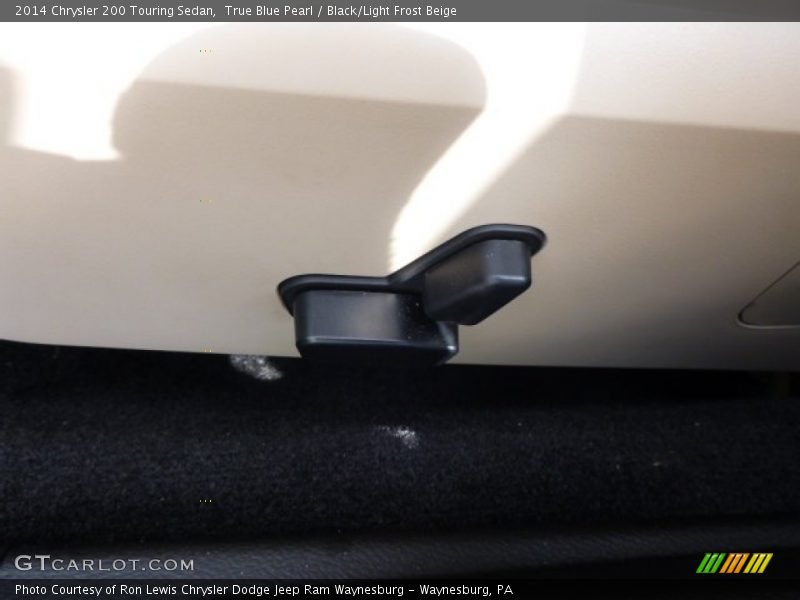 True Blue Pearl / Black/Light Frost Beige 2014 Chrysler 200 Touring Sedan