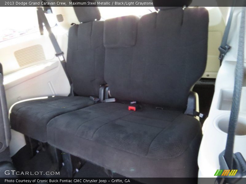 Maximum Steel Metallic / Black/Light Graystone 2013 Dodge Grand Caravan Crew