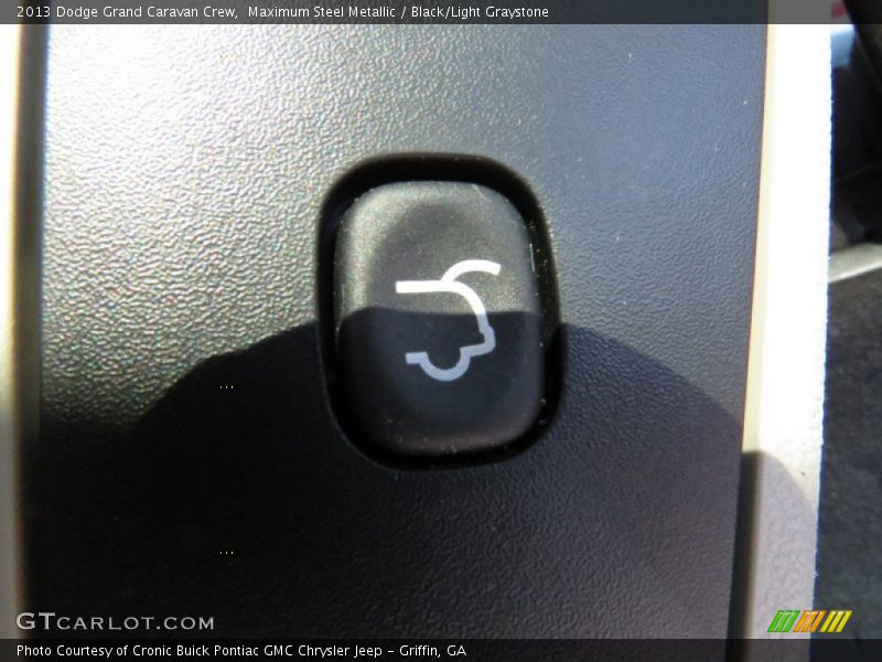 Maximum Steel Metallic / Black/Light Graystone 2013 Dodge Grand Caravan Crew