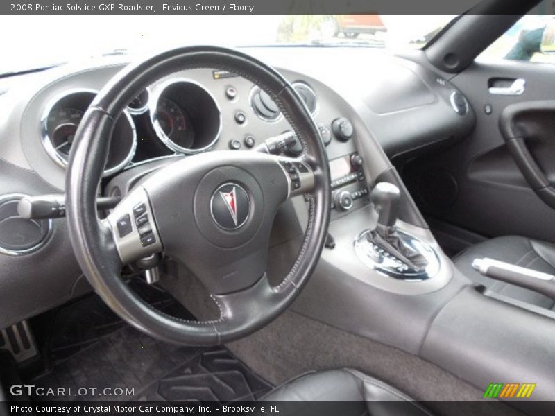 Envious Green / Ebony 2008 Pontiac Solstice GXP Roadster