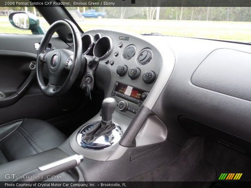 Envious Green / Ebony 2008 Pontiac Solstice GXP Roadster