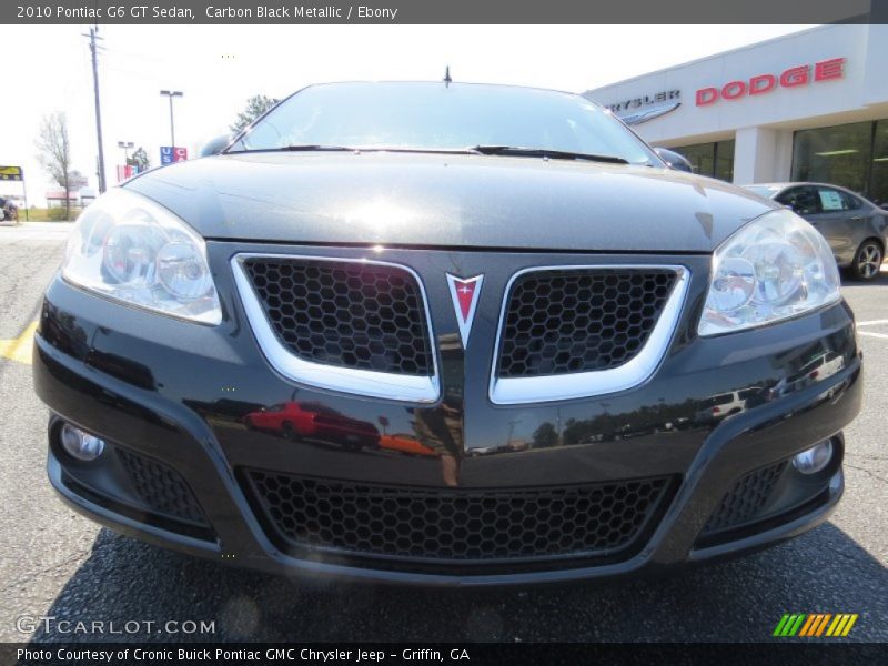 Carbon Black Metallic / Ebony 2010 Pontiac G6 GT Sedan