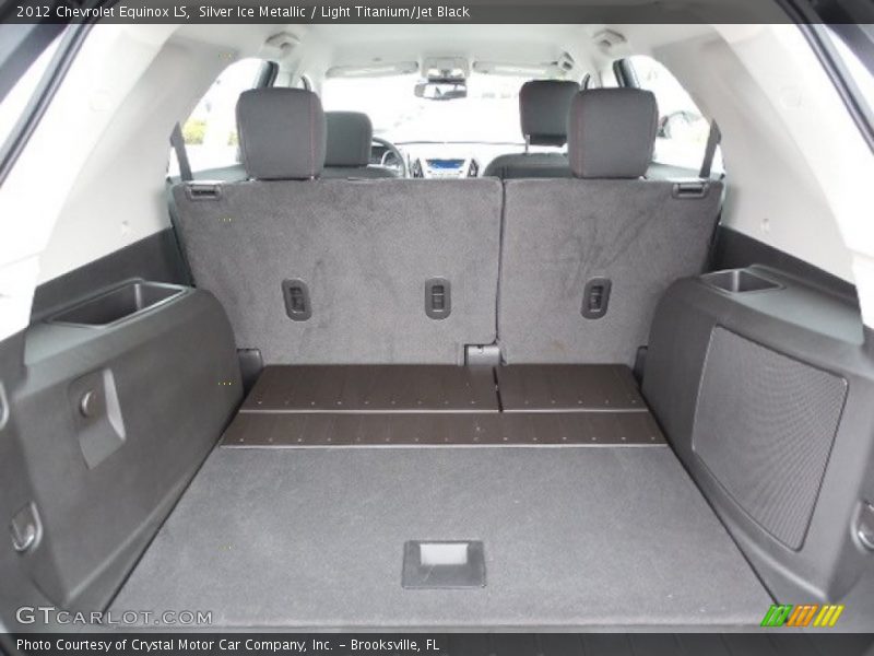 Silver Ice Metallic / Light Titanium/Jet Black 2012 Chevrolet Equinox LS