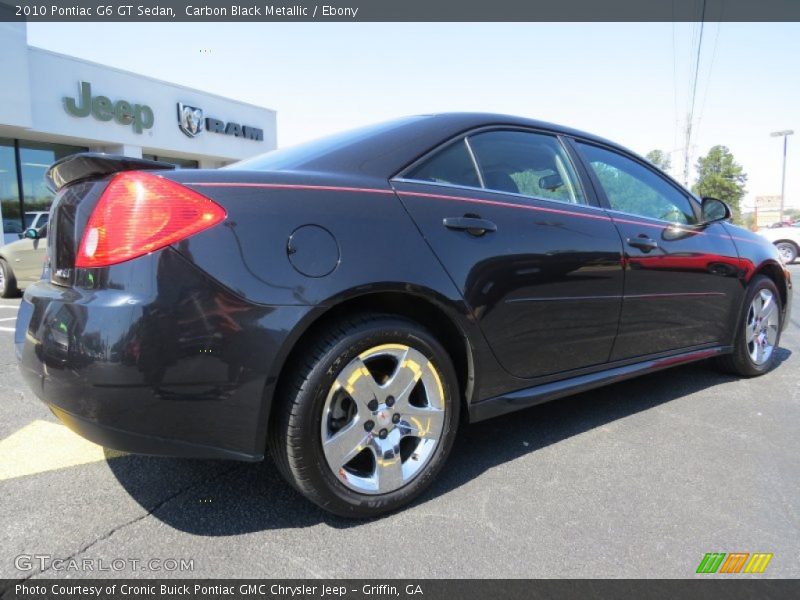 Carbon Black Metallic / Ebony 2010 Pontiac G6 GT Sedan