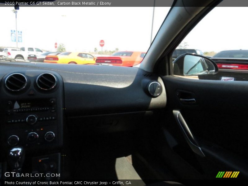 Carbon Black Metallic / Ebony 2010 Pontiac G6 GT Sedan