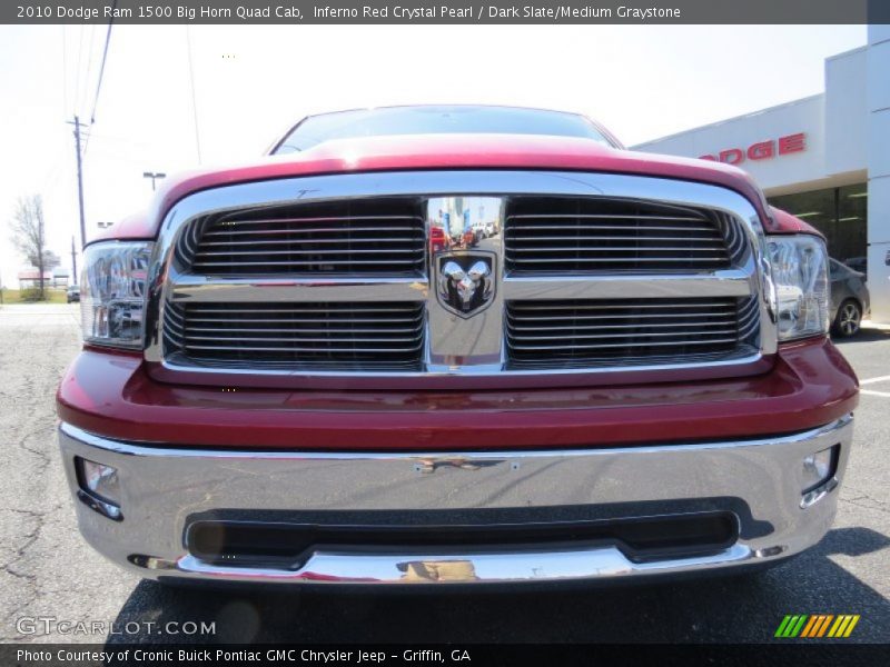 Inferno Red Crystal Pearl / Dark Slate/Medium Graystone 2010 Dodge Ram 1500 Big Horn Quad Cab