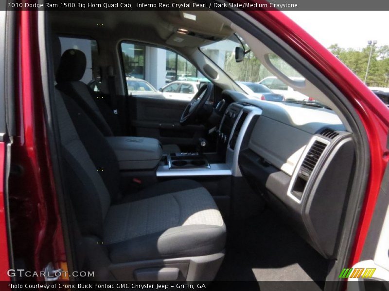 Inferno Red Crystal Pearl / Dark Slate/Medium Graystone 2010 Dodge Ram 1500 Big Horn Quad Cab