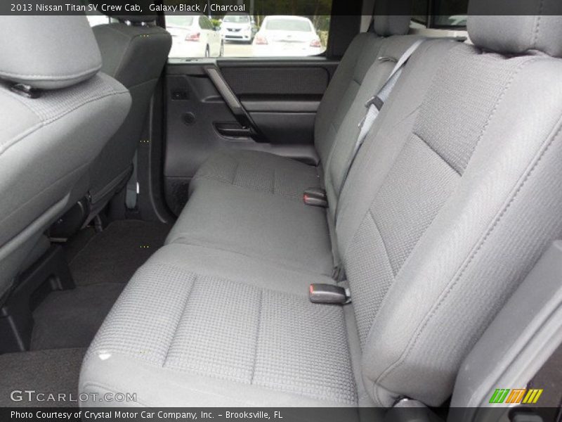Galaxy Black / Charcoal 2013 Nissan Titan SV Crew Cab