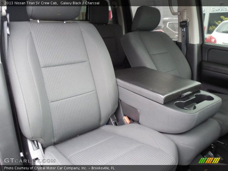 Galaxy Black / Charcoal 2013 Nissan Titan SV Crew Cab