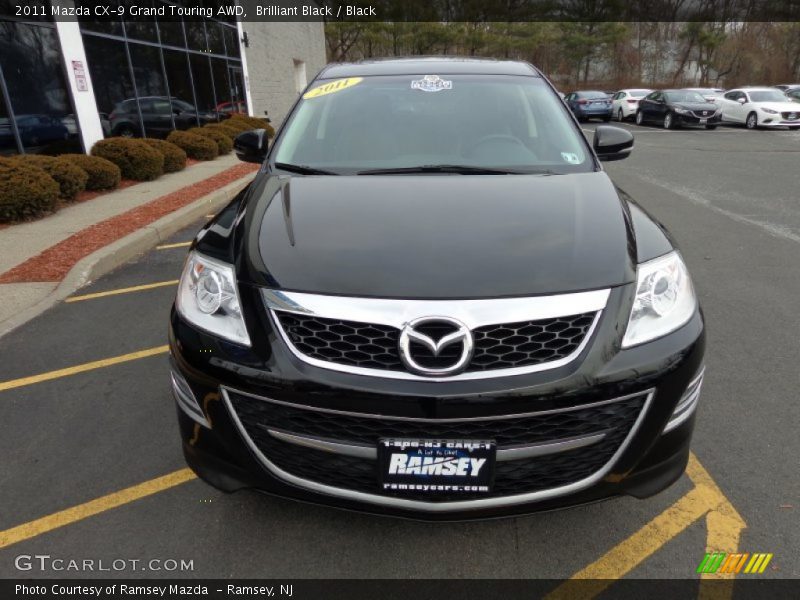 Brilliant Black / Black 2011 Mazda CX-9 Grand Touring AWD