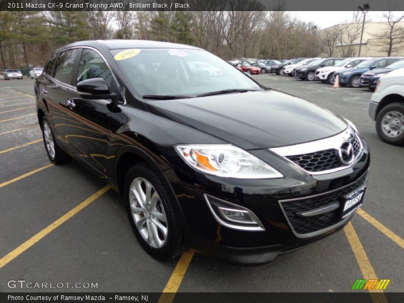 Brilliant Black / Black 2011 Mazda CX-9 Grand Touring AWD