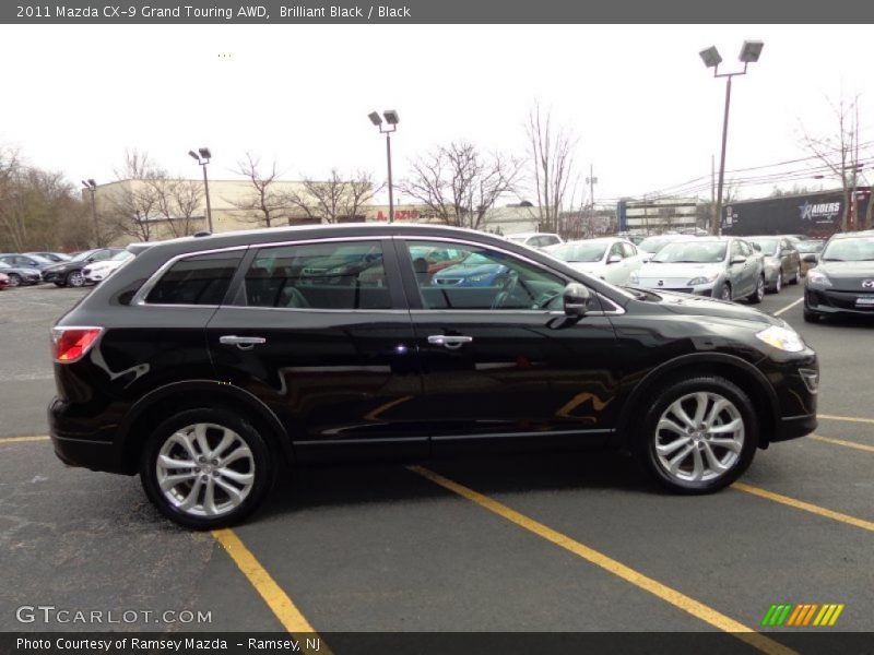 Brilliant Black / Black 2011 Mazda CX-9 Grand Touring AWD