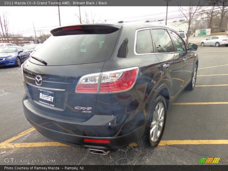 Brilliant Black / Black 2011 Mazda CX-9 Grand Touring AWD