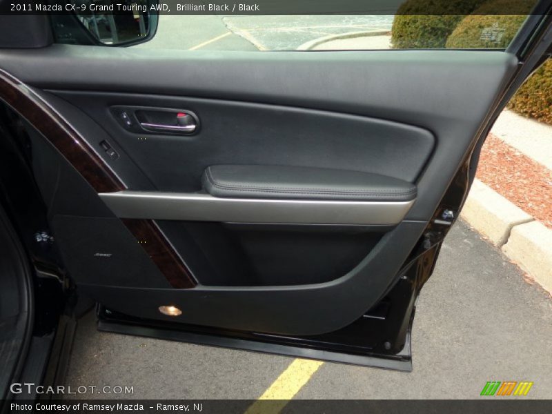 Brilliant Black / Black 2011 Mazda CX-9 Grand Touring AWD