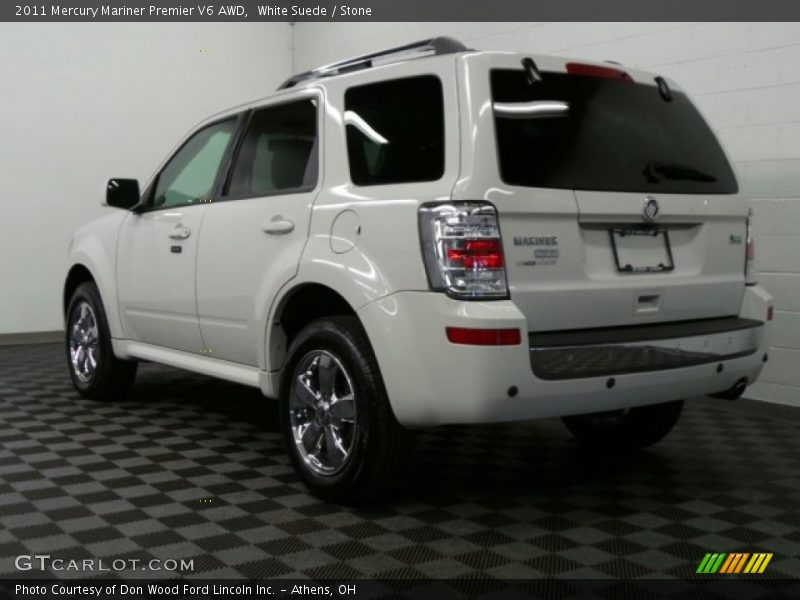 White Suede / Stone 2011 Mercury Mariner Premier V6 AWD