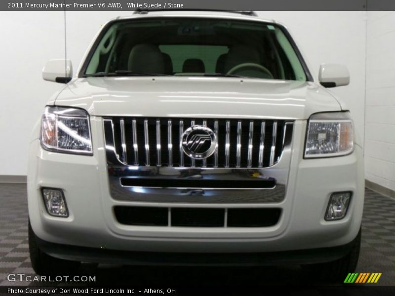 White Suede / Stone 2011 Mercury Mariner Premier V6 AWD