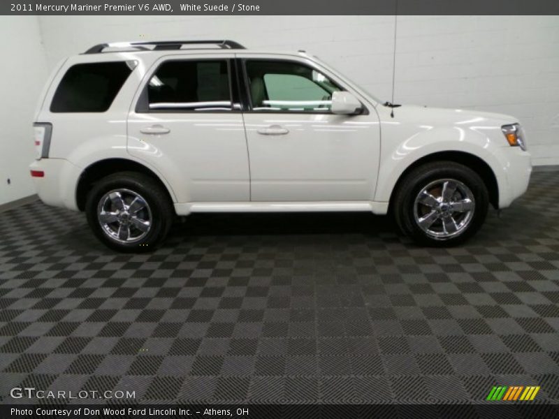 White Suede / Stone 2011 Mercury Mariner Premier V6 AWD